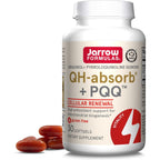 Buy now Jarrow Formulas QH-absorb + PQQ - 30 Softgels - Dietary Supplement Supports Mitochondrial Biogenesis, Energy Production & Cardiovascular Health - Up to 30 Servings 30 Count (Pack of 1) at indiglob india