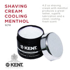 Buy now Kent SCT2 Shaving Cream Foam - Men's Cooling Menthol Shaving Cream, Perfect for Travel or Home, Gentle on Sensitive Skin at indiglob india
