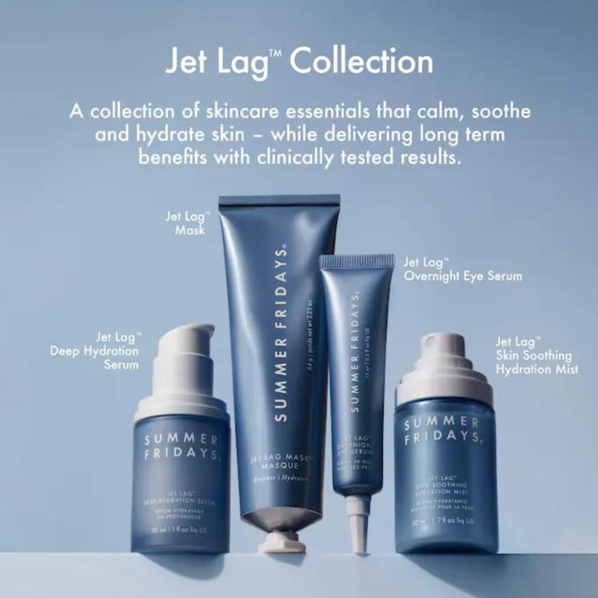 Buy now Summer Fridays Jet Lag Skin Soothing Hydration Face Mist - Ultra-Fine Facial Spray & Hydrating Mist to Comfort, Soothe & Help Provide Protective Moisture Barrier Support for Glowing Skin (1.7 Fl Oz) at indiglob india