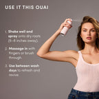 OUAI Super Dry Shampoo - Travel Size - Melrose Place (2 Oz) | Volumizing Dry Shampoo, Absorbs Oil, Dirt & Sweat, Blends Seamlessly with Zero Residue, Long-Lasting Scent