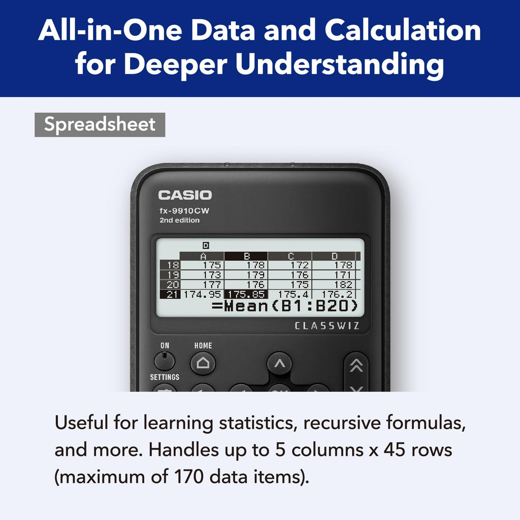 Casio FX-9910CW-W-IT Scientific Calculator