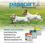 Panacur C Canine Dewormer Dogs 1 (3 Packets) Gram Each Packet Treats 10 lbs