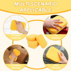 RAINFLOW Car Wash Sponge - 4PCS Large Sponge, Car Sponges for Washing