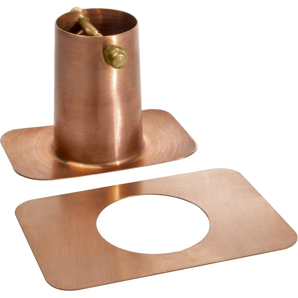 Buy now Monarch Rain Chains Pure Copper Gutter Adapter for Rain Chain Installation at indiglob india