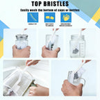 Crevice Cleaning Brush Set (12 Pack) – Hard Bristle Gap Cleaning Tool for Window Tracks, Grout & Bathroom Corners – Thin Deep Cleaning Brush for Kitchen Sink, Sliding Door Tracks & Tight Spaces