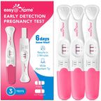 easy@Home Early Pregnancy Test: 6 Days Sooner Result* 10 MIU/mL Sensitivity