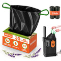 Pupzle Dog Poop Bin Liners, 3.2 Gallon Trash Bag Refills with Drawstrings