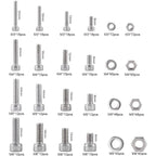 Buy now AETTLM6 M5 M4 M3 Nuts and Bolts Assortment Kit (660PCS) at indiglob india
