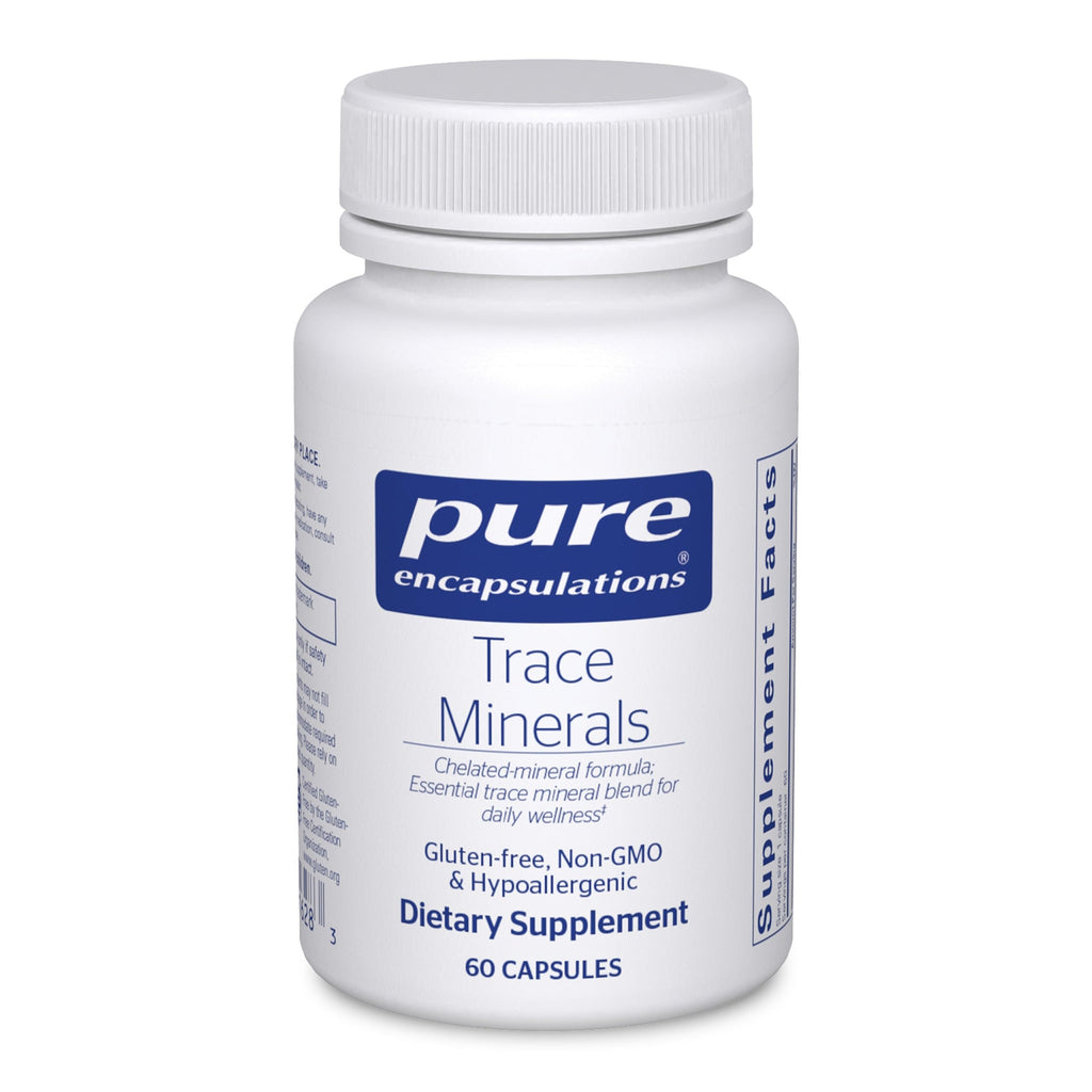 Pure Encapsulations Trace Minerals, 60 Capsules