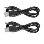 Buy now PDEEY Electric Toothbrush Charger Cable Replacement for Fairywill/Dnsly/Initio/Vekkia USB Charging Cord 3 ft (2-Pack) at indiglob india