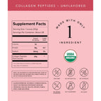 Truvani Hydrolyzed Collagen Peptides | Unflavored | 28 Servings | 20g Grass-Fed Collagen Protein Powder | Promotes Hair, Nail, Skin, and Joint Health | Keto | Gluten & Dairy Free