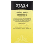 Asian Pear Harmony GreenTea Stash Tea 18 Bag
