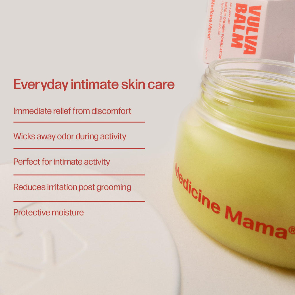 Buy now VMAGIC by Medicine Mama Organic Vulva Balm â€“ Intimate Skin Care, Menopause Support â€“ Relieves Feminine Dryness, Itching & Irritation â€“ Hormone Free, Vaginal Moisturizer for Women â€“ 2 oz at indiglob india