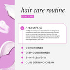 Buy now HASK Curl Care Shampoo + Conditioner Set with Coconut and Argan Oil | For Curly Hair, Sulfate-Free, Paraben-Free, Gluten-Free, Vegan, Cruelty-Free, Color Safe | 12oz each at indiglob india