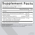 Sports Research® Tribiotic 3-in-1 Pre·Post·Probiotic, 30 Liquid Caps