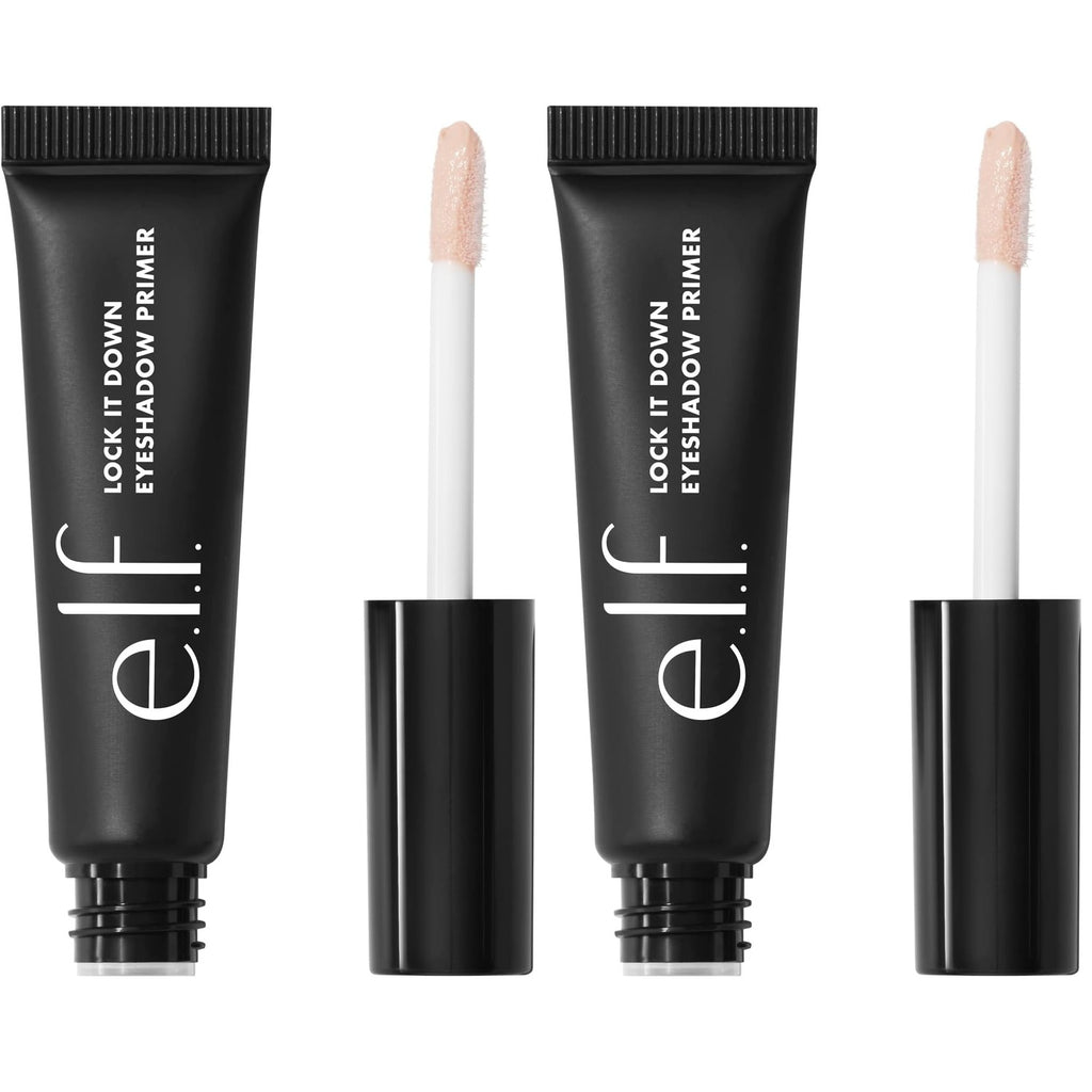 e.l.f. Lock It Down Eyeshadow Primer | Smooth Creamy Eye Makeup Primer For Long-Lasting Eyeshadow, Intensifies Color, Helps Prevent Creasing, Vegan & Cruelty-Free