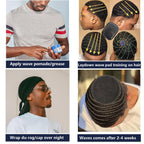Crown Patch for Waves And Laydown 360 Wave Pad Used With Wave Cap