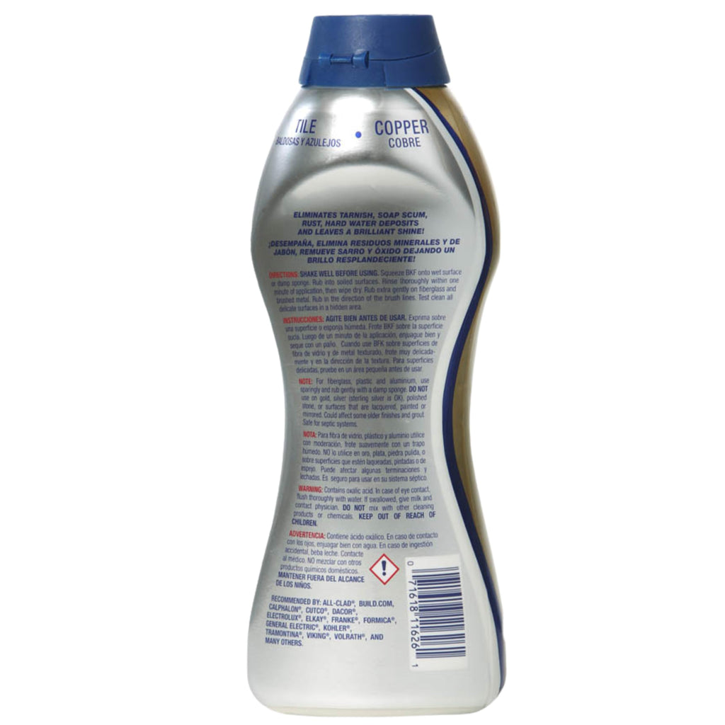 Bar Keeper Friend Soft Cleanser Liquid (2 x 26 Ounce) Multipurpose Cleaner & Rust Stain Remover for Stainless Steel, Porcelain, Ceramic, Tile & More