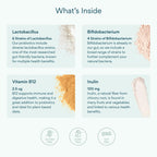 Bettervits Probiotics for Women & Men, 75 Billion CFU & Prebiotic | 60 Ct