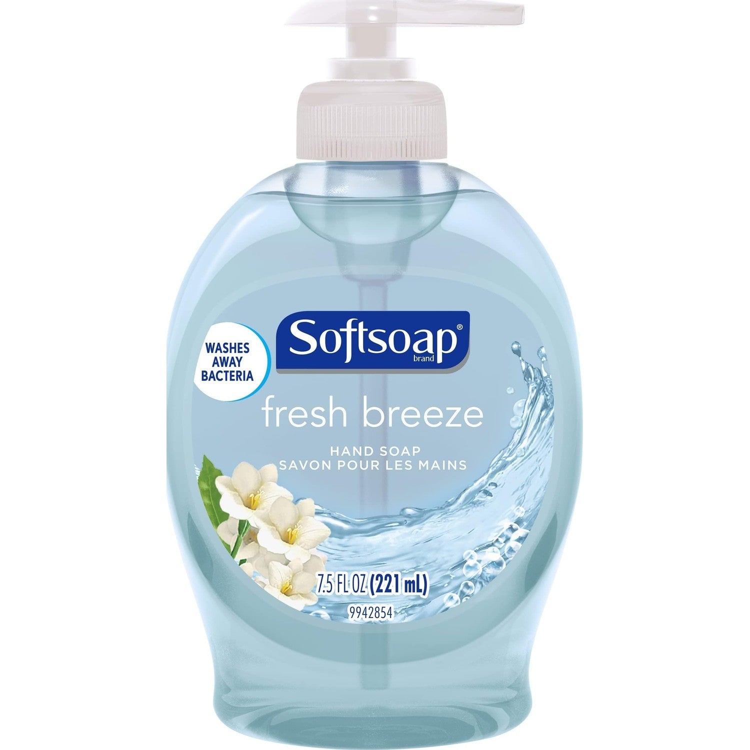 Softsoap Liquid Hand Soap, Fresh Breeze - 7.5 Fl Oz (Pack of 6) | Paraben-Free, Phthalate-Free, Washes Away Germs, Bathroom Hand Soap, Kitchen Hand Soap, Daily Handwashing, Gentle on Hands