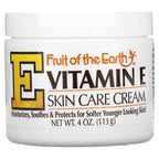 Fruit of the Earth Vitamin E Skin Care Cream 4 Ounce Cream