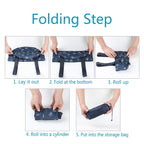 Collapsible Bucket for Soaking Feet, Portable Travel Foot Bath Tub, Foot Soaking Bath Basin Portable, Foot Spa Soaking Feet Home Pedicure Basin Outdoor Camping