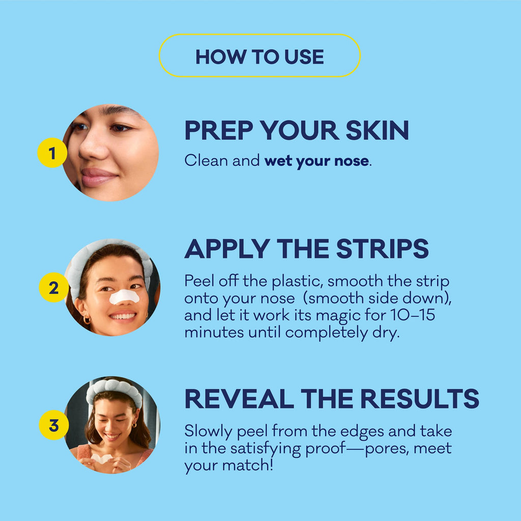 Biore Witch Hazel Ultra Strength Blackhead Remover Pore Strips, 18 ct | Deep Cleansing Nose Strips, C-Bond Technology, Clears Pores 2x More, Oil-Free, Non-Comedogenic, 18 Count