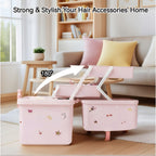 Pulseplay Hair Accessories Organizer with Handle for Girls Pink