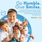 The Humble Co. Bamboo Electric Toothbrush Heads, Soft Bristles (4 Pack)