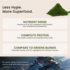 Nutrex Hawaii Pure Hawaiian Spirulina Powder, Vegan, Non-GMO, 9.53 oz | Spirulina Farm Grown in Kona, Hawaii, Non-GMO, Glyphosate Residue Free, 3rd Party Tested, 60% Protein, Superfood Supplement