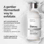 The Ordinary Saccharomyces Ferment 30% Milky Toner, Exfoliating and Hydrating Toner for Smoother, Brighter Skin, 3.4 Fl Oz