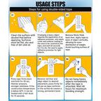 Double Sided Tape Heavy Duty, Permanent Bond Sticky Pads 1.18x1.38In