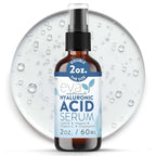 Buy now Eva Naturals Hyaluronic Acid Serum for Face â€“ Pure Facial Gel with Natural Moisturizing Factors + HA â€“ Anti-Aging Face Serum for Wrinkles, Fine Lines, Dry Skin, Lifted Glow â€“ 2 oz 2 Fl Oz (Pack of 1) Regular at indiglob india