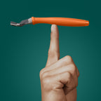 Harry's Original Shaving Kit for Men - Razor Handle, 15 Razor Blade Refills, and Travel Blade Cover - German Engineered - Orange