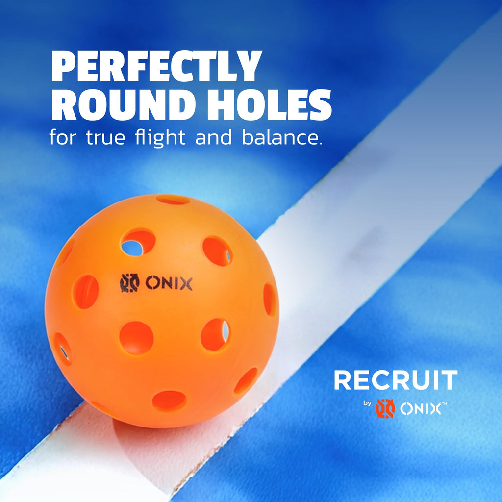Onix Recruit Ready‑to‑Play Indoor Pickleball Balls