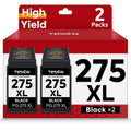 PG-275XL 275XL Black Ink Cartridge Replacement for Canon PG-275 XL 2-Pack