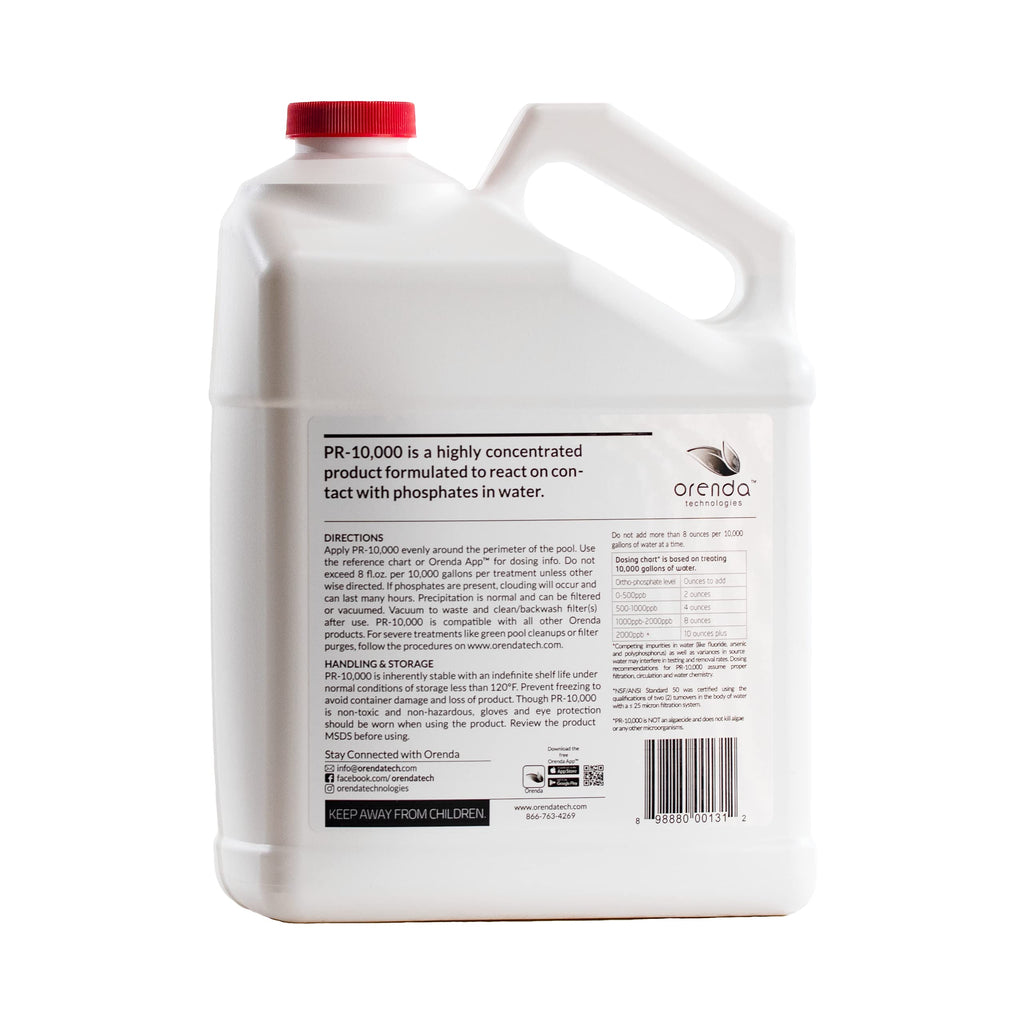 Orenda PR-10000-GAL Phosphate Remover Concentrate, 1-Gallon