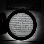 Buy now Magnifying Glass with Light, 10X Handheld Large Magnifying Glass 12 LED Illuminated Lighted Magnifier for Macular Degeneration, Seniors Reading, Soldering, Inspection, Coins, Jewelry, Exploring at indiglob india