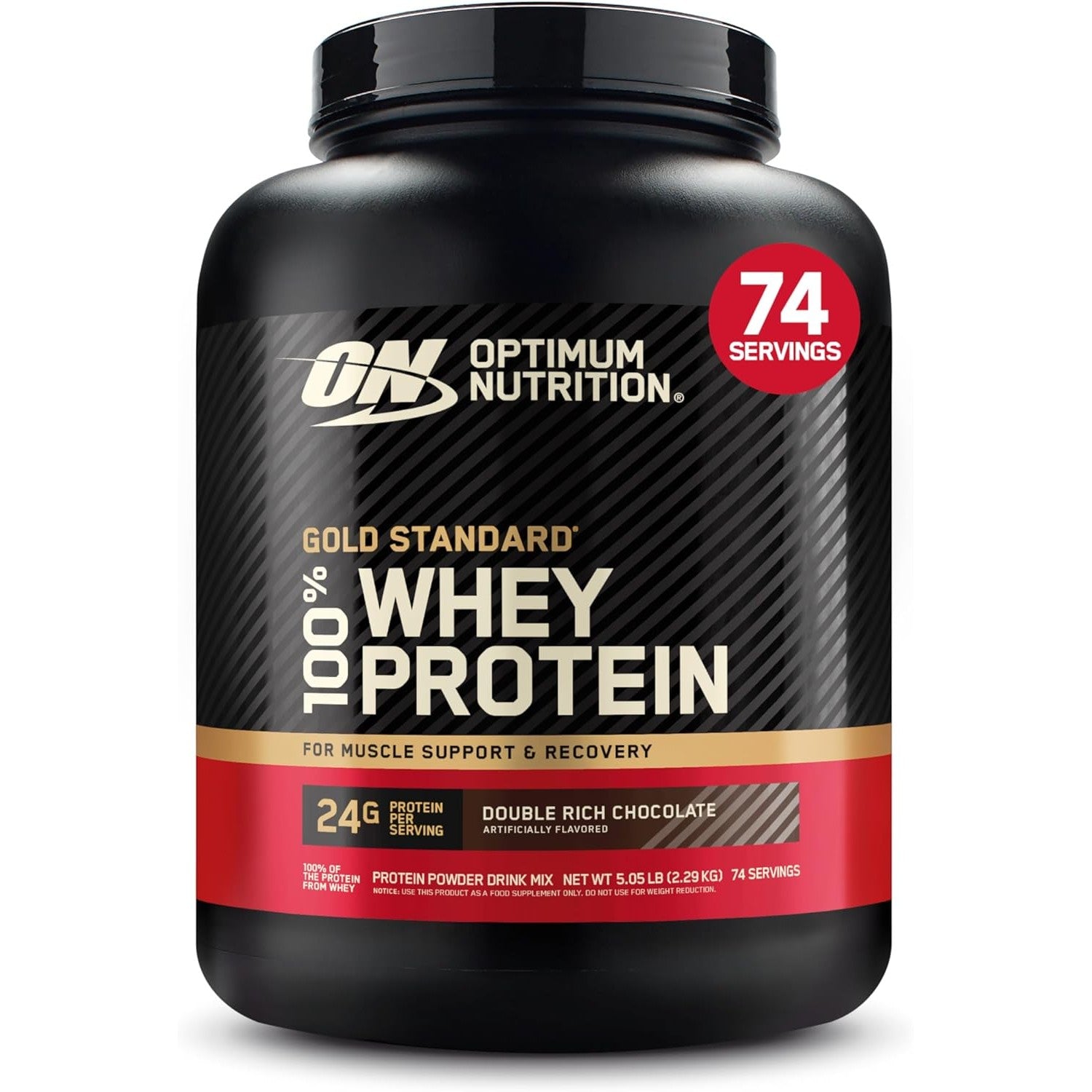 Buy now Optimum Nutrition Gold Standard 100% Whey Protein Powder, Banana Cream, 5 Pound (Packaging May Vary) Double Rich Chocolate 5 Pound (Pack of 1) at indiglob india