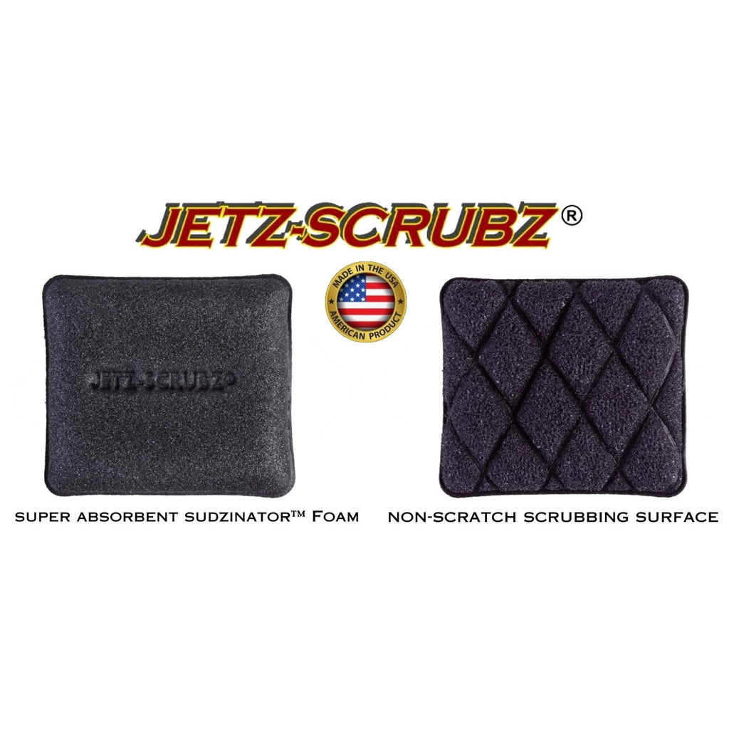 Jetz-Scrubz Original Magic Scrubz Scrubber Sponge Rectangle (6-Pack)