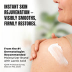 AmLactin Crepe Firming 12 oz Cream & Intensive Healing 7.9 oz Lotion Bundle - Exfoliator and Moisturizer
