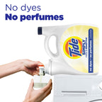 Tide Simply Liquid Laundry Detergent, Free & Sensitive, 138 Loads, 173 fl oz
