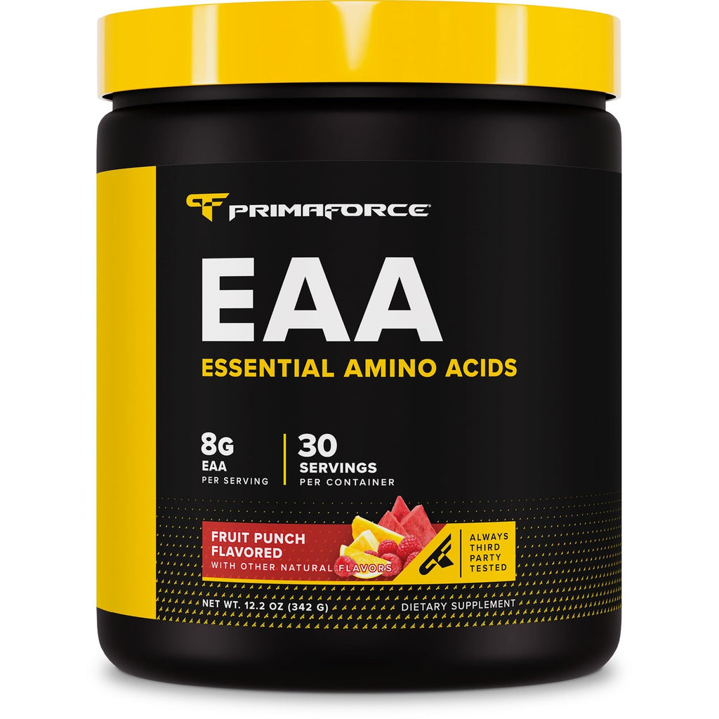 Primaforce EAA Powder (Watermelon) 30 Servings, Gluten Free | Essential Amino Acids for Pre/Intra Workout and Recovery, GMO-Free