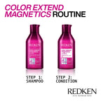 Redken Color Extend Magnetics Shampoo For Color-Treated Hair - Gently Cleanses & Protects Color, With Amino Acid, Sulfate-Free Shampoo