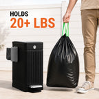 Pupzle Dog Poop Bin Liners, 3.2 Gallon Trash Bag Refills with Drawstrings