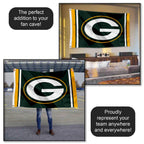 Green Bay Packers Large 3x5 Flag