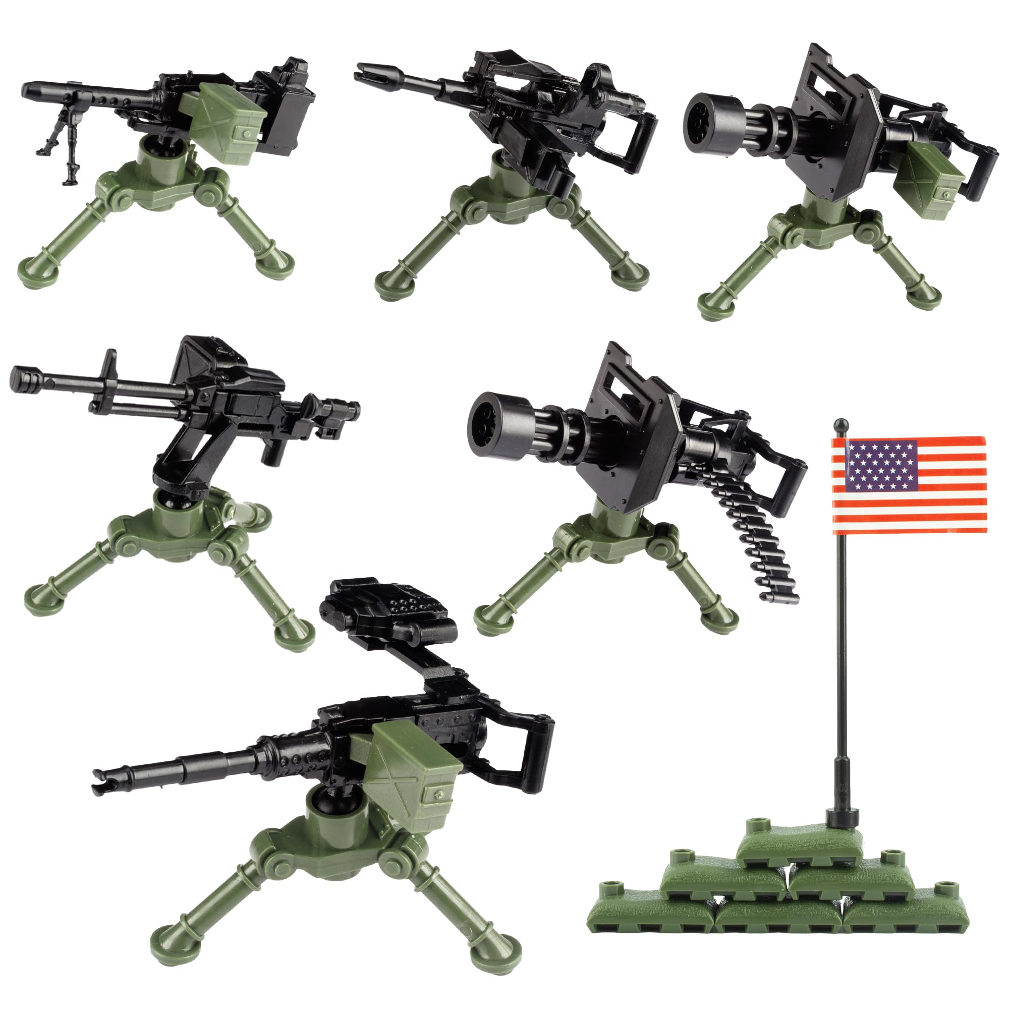 Buy now 83 Pcs Toy Soldiers Figures US Army Battle Toy Set - Weapons Pack Military Weapon Battle Building Blocks Compatible with Major Brand, 3 Years Old and up U.S Heavy Weapons at indiglob india
