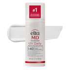 EltaMD UV Daily Face Sunscreen Moisturizer, Zinc Oxide, SPF 40 and SPF 50 | Hydrates and Protects Dry Dehydrated Skin, Lightweight, No White Cast, Dermatologist Recommended, Available in Three Tints
