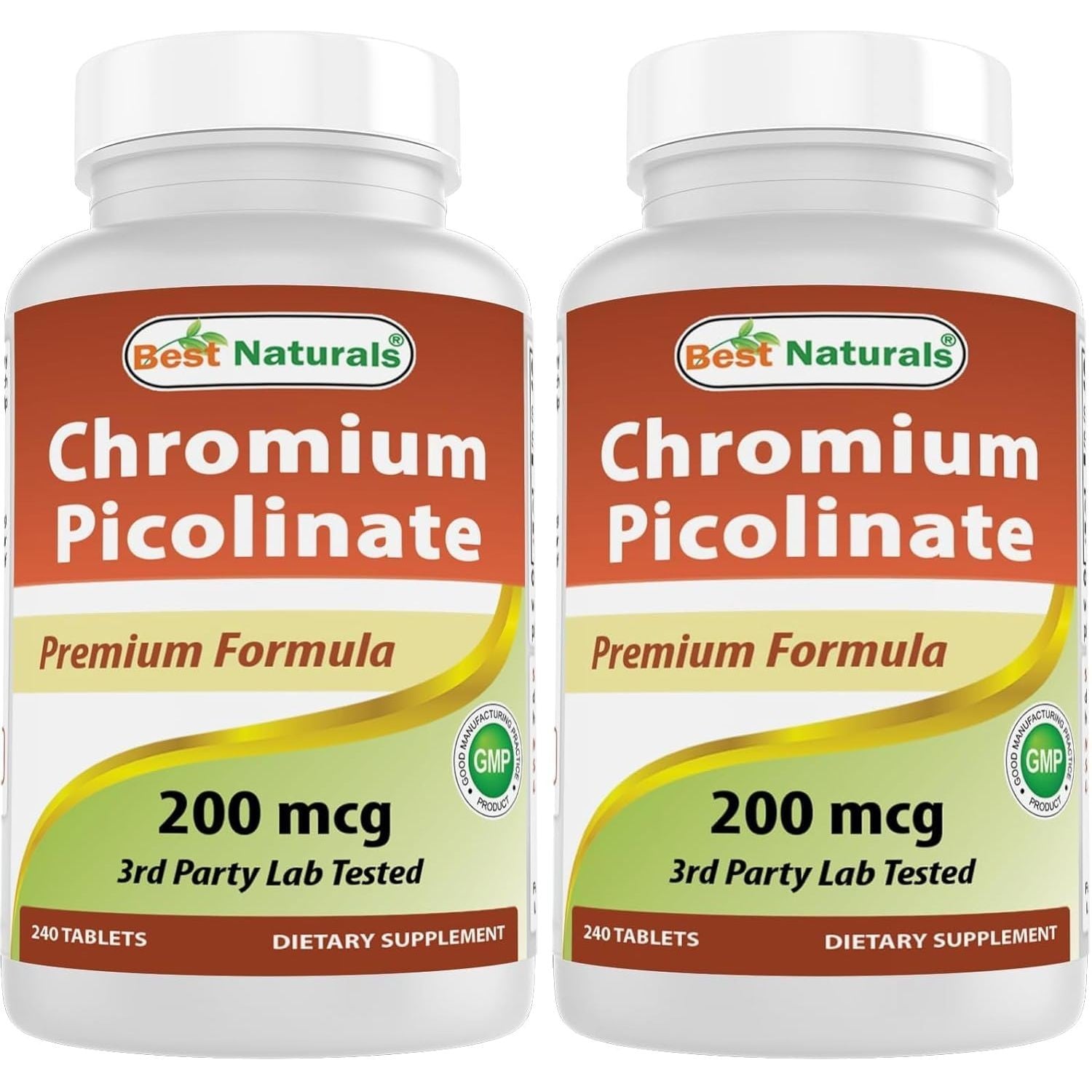 Buy now Best Naturals Chromium Picolinate Tablet, 200 mcg, 240 Count 240 Count (Pack of 2) at indiglob india