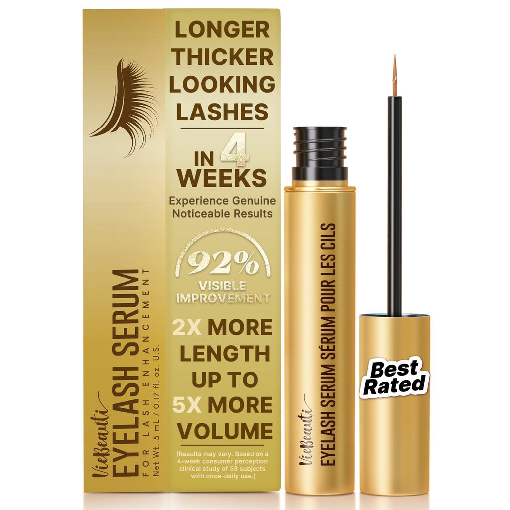 VieBeauti EyeLash Growth Serum for Longer Fuller Thicker Looking Lashes 5 mL